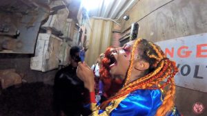 Giantess Crew - Giant Creepy Night part 4 - Rose , Mirandha , Princess J , Lexi