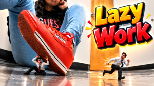 Giantess Crew - CJ - Lazy Work